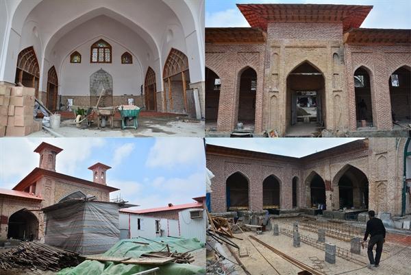 70 درصد از پروژه مرمتی مسجد جامع ساری به انتها رسید