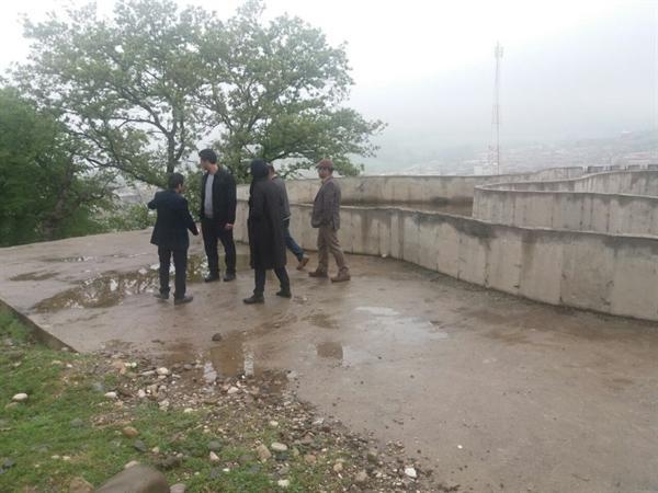 شروع عملیات اجرایی تکمیل زیرساخت های گردشگری در پارک شبنم نوده خاندوز