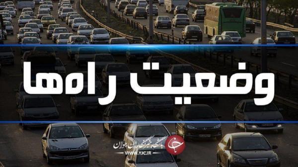 ترافیک سنگین در آزادراه کرج، قزوین