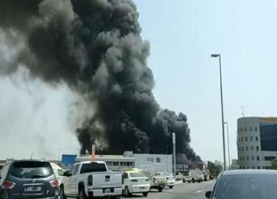تور ارزان دبی: وقوع آتش سوزی در منطقه صنعتی جبل علی امارات